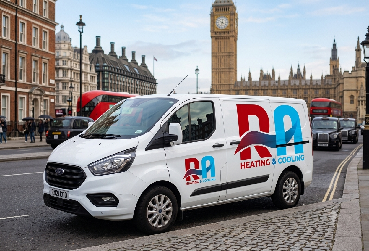 RA Cooling van in London